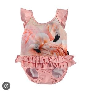 Molo flamingo swim size 6-9 months